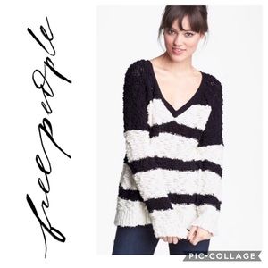 Free People Super Soft Stripped Sweater Size S